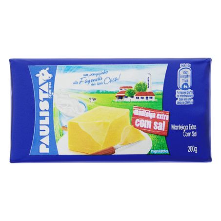 MANTEIGA EXTRA COM SAL PAULISTA