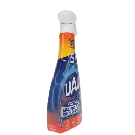 Limpador Desengordurante Uau Cozinha Frasco Borrifador 500ml 360-30