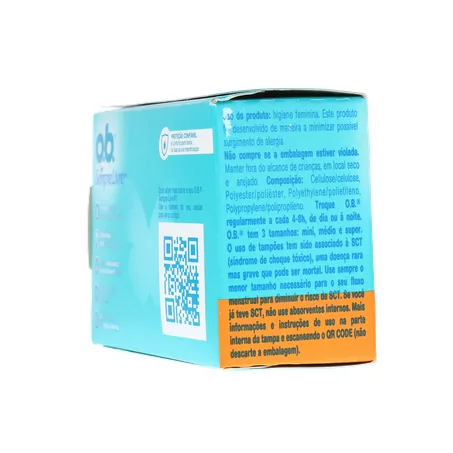Absorvente interno o.b 10x1 super 360-25