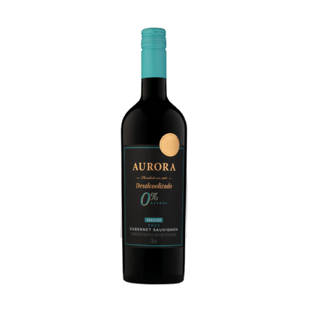 Bebida Nacional Aurora Desalcolizado Adoçado Cabernet Sauvignon 750ml