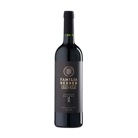 Vinho familia bebber malbec 750ml