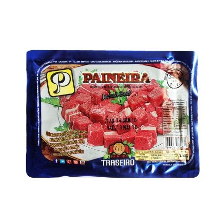 Charque traseiro bovino paineira 1kg