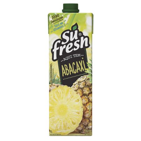 Bebida Néctar Sufresh Abacaxi Caixa 1l 
 