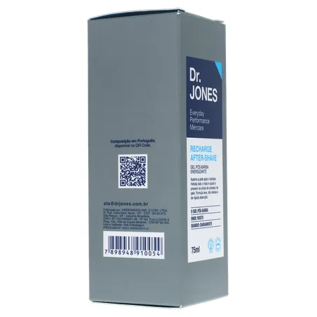 Gel Pós-Barba Dr. Jones Energizante Caixa 75ml 360-30