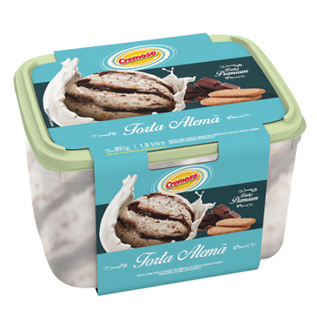 Sorvete cremoso torta alema 1.5lt