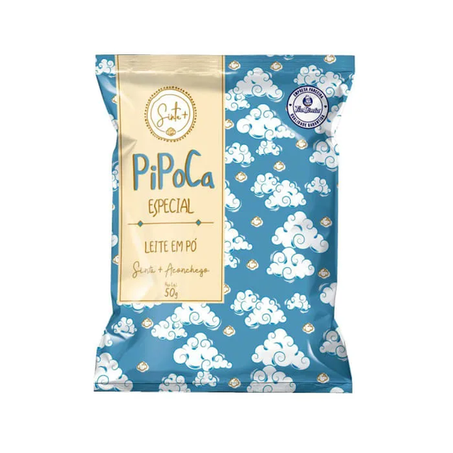 PIPOCA LEITE EM PO SINTA/PACOTE 50G