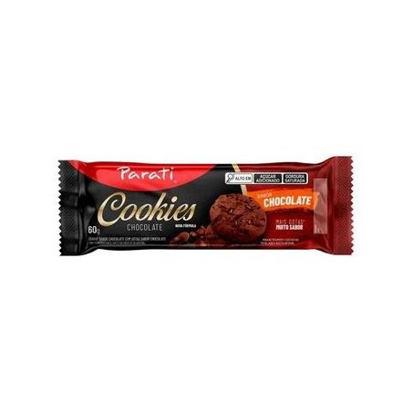 Biscoito Cookies Parati Chocolate 60g
