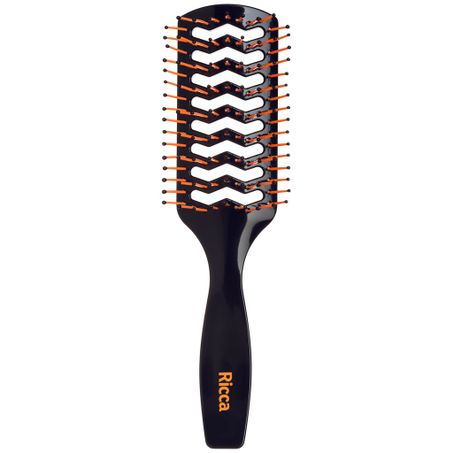 ESCOVA DE CABELO RICCA STYLE BLACK VENTILADA REF.246