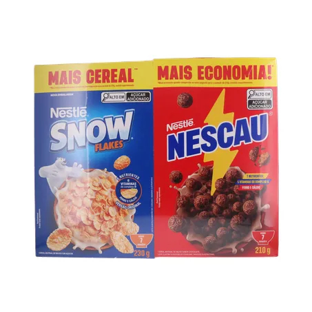 CEREAL MATINAL NESTLÉ NESCAU + SNOW 440G 360-0