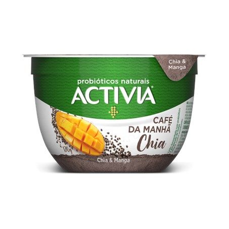 IOGURTE ACTIVIA CAFE DA MANHA CHIA 170G