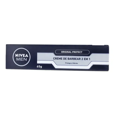 Creme barbear nivea org.protect 65g 360-1