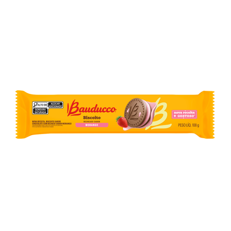 BISCOITO RECHEADO BAUDUCCO CHOCOLATE 108G