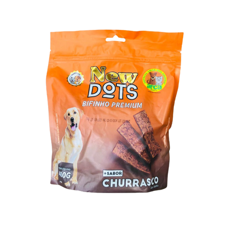 Bifinho New Dots Churrasco Pacote 400g 
 