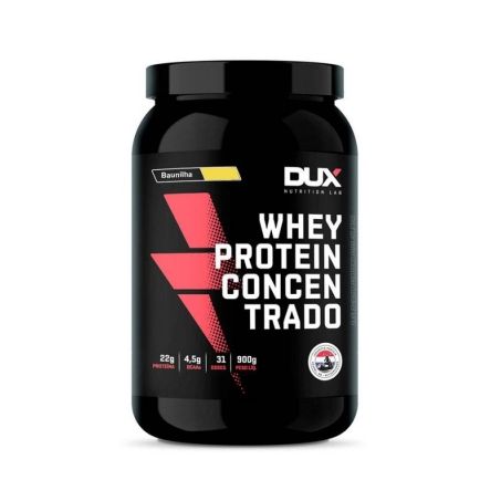 SUPLEMENTO WHEY  DUX NUTRITION CONCENTRADO BAUNILHA900G