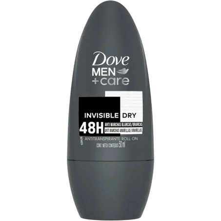 Antitranspirante Roll-On Dove Men + Care Invisible Dry Frasco 50ml