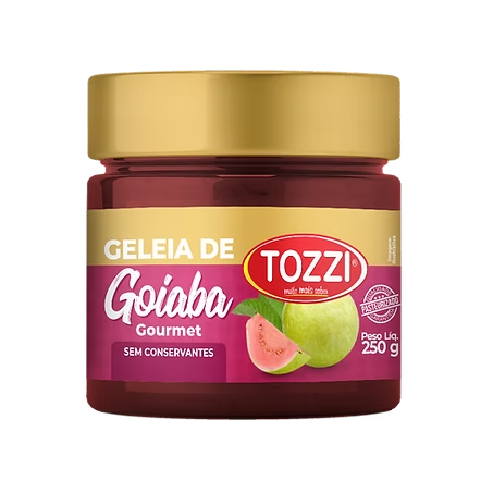 GELEIA GOURMET TOZZI PT 250G GOIABA