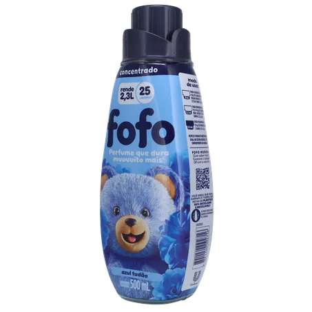 AMACIANTE FOFO CONCENTRADO AZUL TUDÃO 500ML 360-4