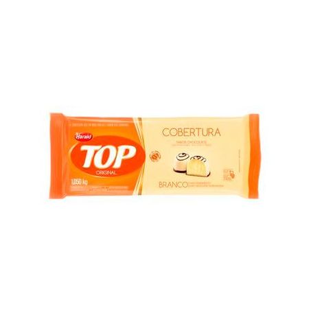 Cobertura de Chocolate Harald Top Branco 0UN