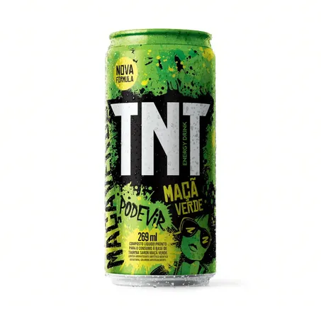 Energético TNT Maçã Verde Zero Lata 269ml