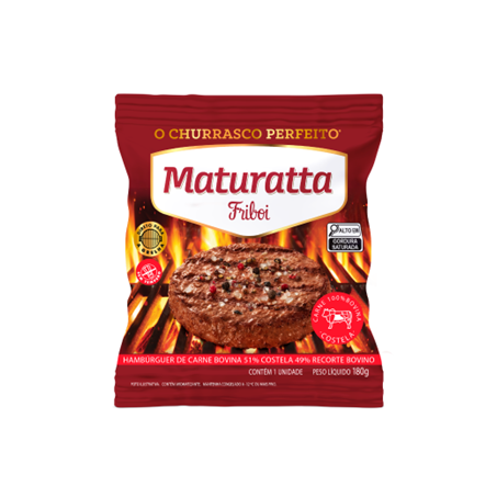 HAMBURGUER DE COSTELA MATURATTA 180G