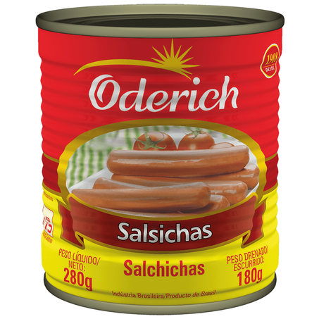 SALSICHA TIPO VIENA ODERICH 180G
