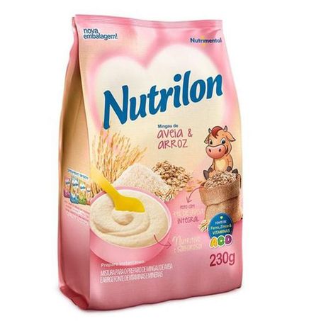 Mingau Aveia & Arroz Nutrilon