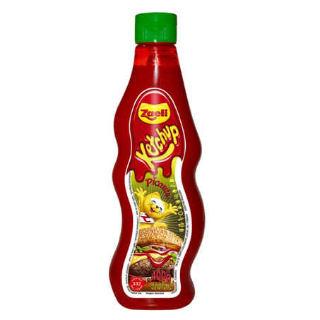Ketchup Zaeli 400g - Picante