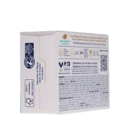 SABONETE DOVE PELE SENSÍVEL 90G 360-12