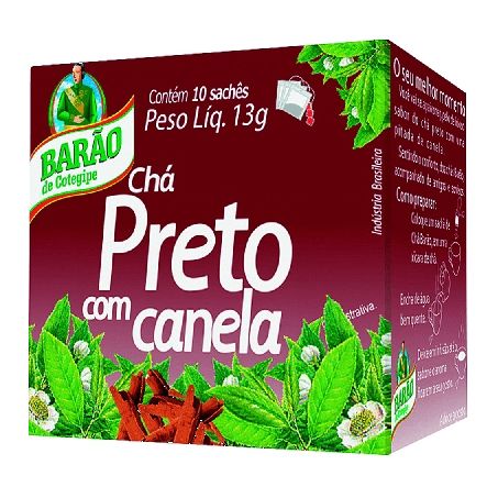 Cha barao preto c/ canela 13g
