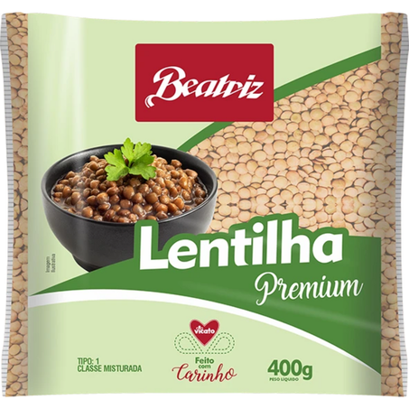 Lentilha beatriz 400g premium