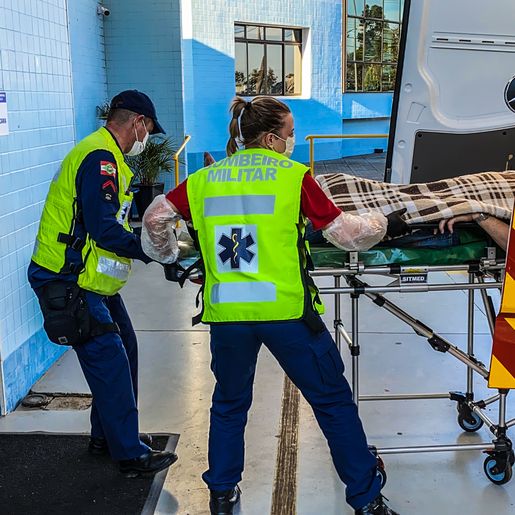 Acidente doméstico deixa homem gravemente ferido em São Miguel do Oeste