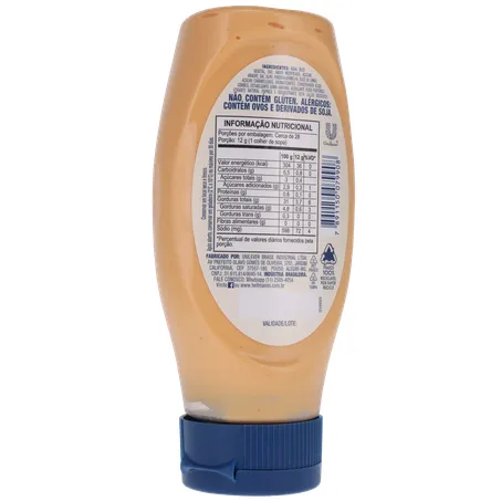 Maionese Apimentada Hellmann's NBA Chicago Bulls Frasco 335gr 360-16