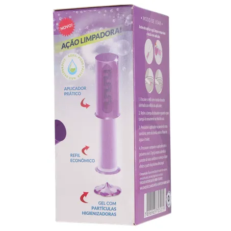 Gel adesivo sanitário sani all lavanda refil 37g 360-11