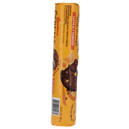 Biscoito Integral Bauducco Cereale Laranja e Damasco 147g 360-29