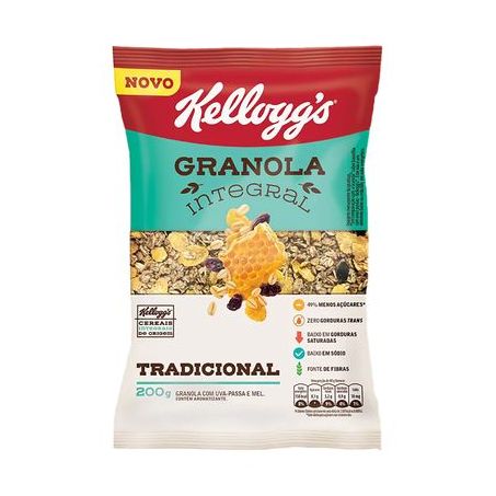 Granola Kelloggs Tradicional Embalagem 200G