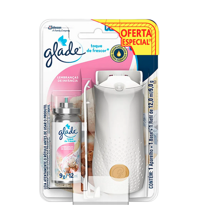 Odorizante Glade Lembranças De Infância Aparelho + Refil 12ml 
 