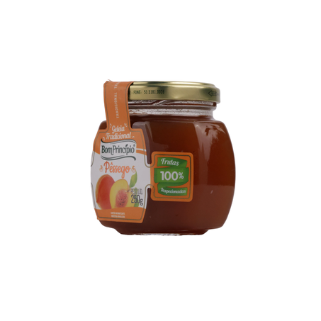 GELEIA TRADICIONAL DE PESSEGO 250G BOM PRINCIPIO 360-8
