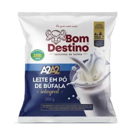 Leite em po bufala 200g integral
