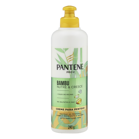 Creme pentear pantene bambu nutre e 240g