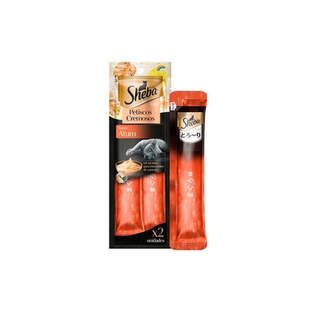 Petisco sheba creamy atum 2 x 12 g
