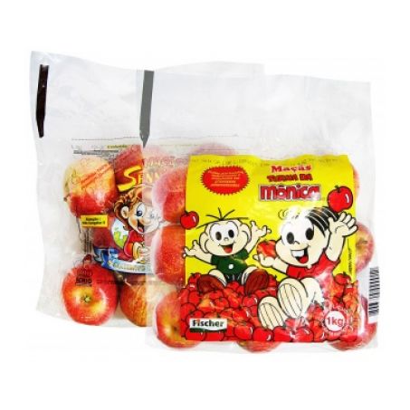 Maçã Fischer Turma Da Mônica Pacote 1KG