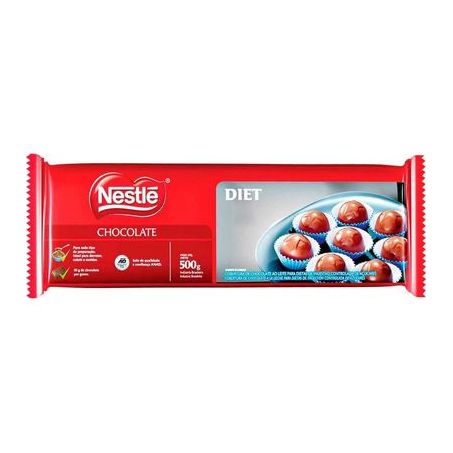 COBERTURA CHOCOLATE NESTLE AO LEITE DIET 500G