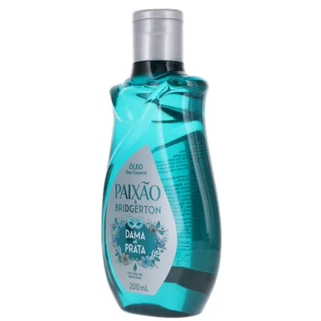 Óleo Deo Corporal Paixão & Bridgerton Dama de Prata Frasco 200ml 360-4