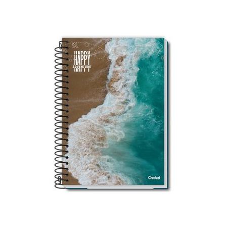 CADERNO ESP CREDEAL CD 80FLS ESSENCIALE/HAPPY/MY COLLECTION