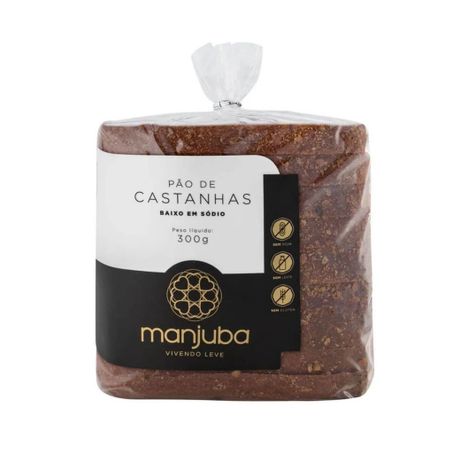 PAO CASTANHAS MANJUBA 300G