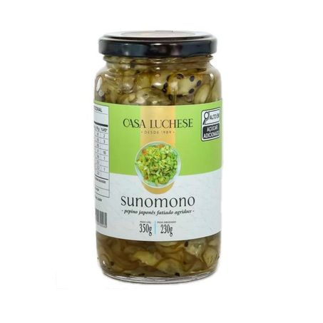 Sunomono Pepino Agridoce 350g