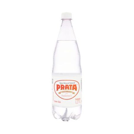 AGUA PRATA C/GAS 1,27L