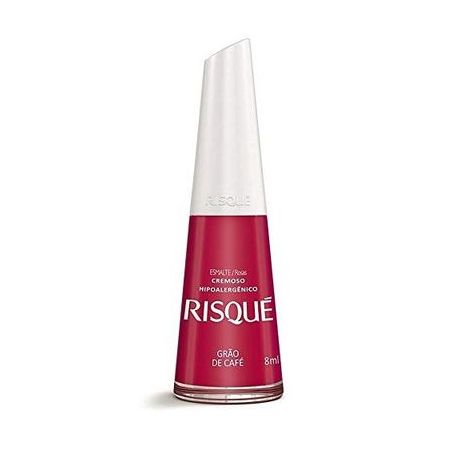 Esmalte Risqué Ultra Cremoso Grão de Café Embalagem 8ML