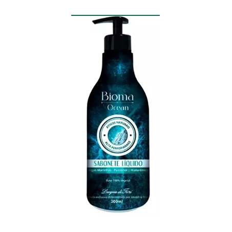 Sabonete liq bioma ocean 300ml.