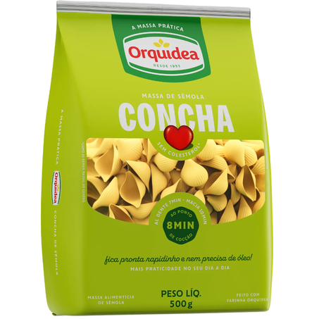 MASSA ORQUÍDEA CONCHA S/OVOS 500G